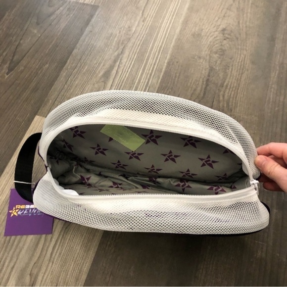 Rebel Revolt Velour Purple Belt Bag - Picture 4 of 6